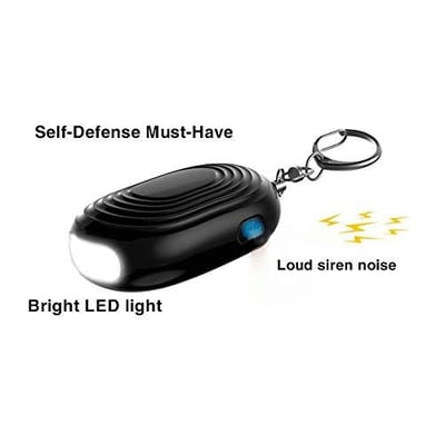 LED Flashlight 130db Personal Alarm Keychain - $11.99 (Free S/H over $25)