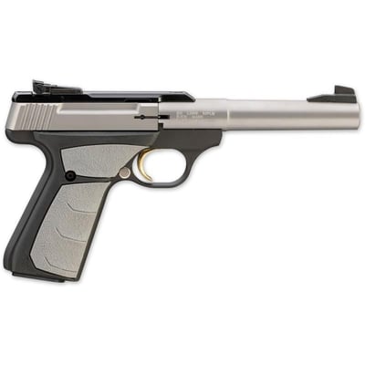 Browning Buck Mark Camper Stainless UFX .22 LR 10rd 5.5" - $379.97 ($12.99 Flat S/H on Firearms)