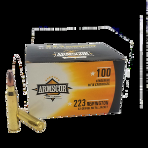 1 DAY SALE FREE SHIPPING Armscor 223 REM 62gr FMJ 2963 FPS 100/box [15 BOX] Lot 1500 Rounds FREE SHIPPING - $584.99