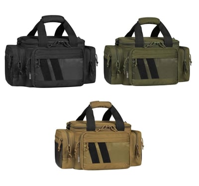 Savior Equipment v2.0 Specialist Range Bag, w/ 3x Individual Pistol Sleeves & ID Velcro Patches, Adjustable Divider, Oversize Shoulder Pad - $76.49 w/code "SAVEME15" (Free S/H over $175)