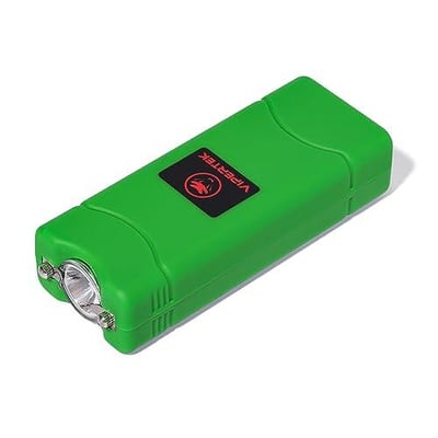 VIPERTEK VTS-881 Micro Stun Gun for Self Defense Rechargeable with LED Flashlight, Green - $9.93 + FREE Shipping