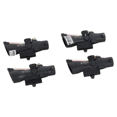 Trijicon 3x24 Compact ACOG Dual Illum Red Crosshair Ballistic Reticle US Government BuyBack NO MOUNT - $799.99 Shipped