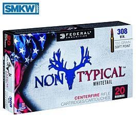 Federal Non-Typical Whitetail .308 Win 150-Gr JSP 20 Rnds - $24.99