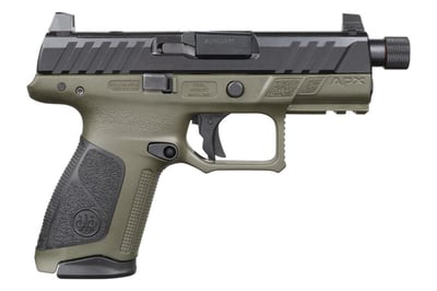 Beretta APX-A1 Compact Tactical 9mm Optic Ready Pistol with Threaded Barrel - $349.99 