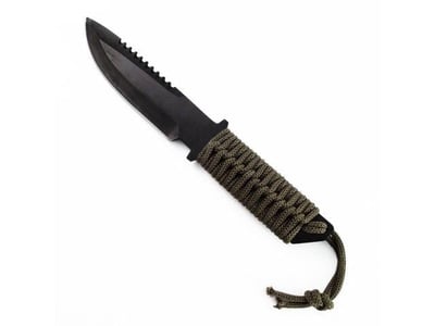 11 Inch Survival Knife with Fire Starter - $10.99