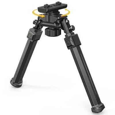 50% off CVLIFE Bipods for Rifles Sturdy Rifle Bipod Compatible with M-Rail Portable Height Adjustable Stable for Hunting Shooting Outdoors w/code NWJC2ZWO + FREE Shipping