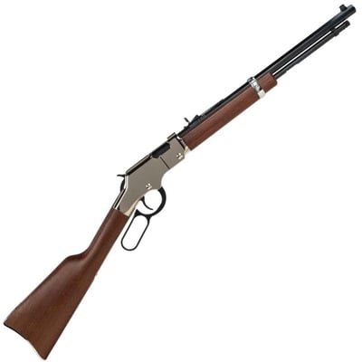Henry Golden Boy Silver Compact Blued/Nickel Plated Lever Action Rifle 22 Long Rifle - $380.97  (Free S/H over $75 or Free store pickup)