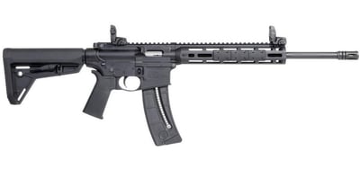 S&W M&P15-22 22 LR 16" Threaded 25 Rnd MOE-SL Grip & Stock Flip Up Sights - $449.99 (Free S/H on Firearms)