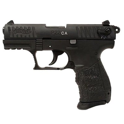 Walther P22 .22LR CA Black Pistol - $281 (Free Shipping over $250)