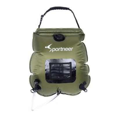 Sportneer Solar Camping Shower Bag, 5-gallon, Removable Hose and On-off Switch-able Shower Head - $13.59 + Free S/H over $49 (Free S/H over $25)