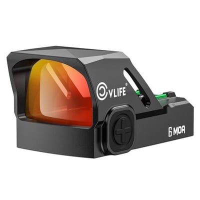 CVLIFE WolfCovert Motion Awake 6 MOA Red/Green Dot for Doctor Cut, Integrated Fiber with Adapter for RMR & MOS & 21mm Picatinny - $69.59 w/code "3RDOCTOR" + FREE Shipping