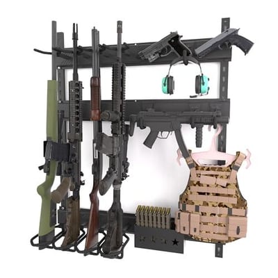 DIY Gun Rack Wall Mount (11 Slot) - $59.99 + FREE Shipping