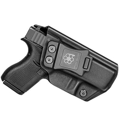 Amberide IWB KYDEX Holster For Glock 42 Inside Waistband Adjustable Cant US KYDEX Made (Black, Right Hand Draw - $26.99 (Free S/H over $25)