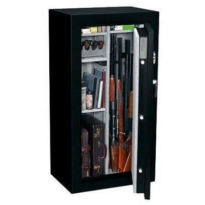 Stack-On 24 Gun Fire Resistant Security Safe with Electronic Lock FS-24-MB-E Matte Black - $859.99