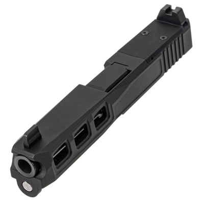 PSA Dagger Complete SW3 RMR Slide Assembly With Non-Threaded Barrel, Extreme Carry Cut, & Co-Witness Sights, Black - $169.99