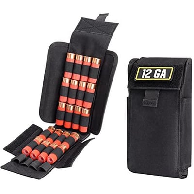 Shotgun Shell Holder, Ammo Case Ammo Pouch, 12 20 Gauge Shell Holder, 24 Rounds, Molle System - $12.79 After Code “R5CEJVW7” (Free S/H over $25)