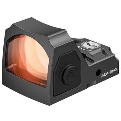 EZshoot Multiple Reticle Red Dot Compatible with RMR 2MOA Dot&32MOA Circle with Adapter Plate for MOS and Picatinny Mount - $59.39 w/code "4EVYJ7MX" + FREE Shipping