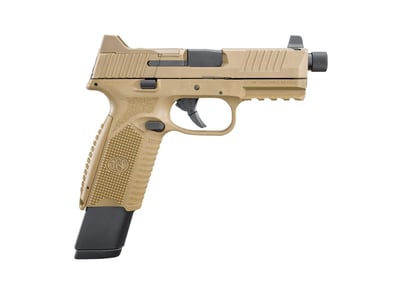 FN 509 Tactical 4.5" 9mm 17/24 Round Pistol, Flat Dark Earth - $899