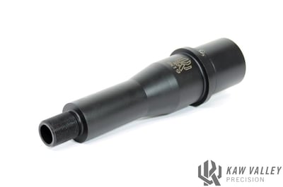 Kaw Valley Precision 4.5 inch 9mm AR Barrel - 1/2x36 - $76.03 