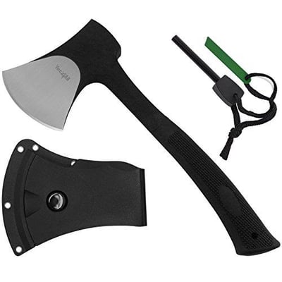 Yes4All Outdoor Camping Axe with Sheath + Fire Starter - $14.99 (Free S/H over $25)