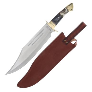 Rough Ryder Stag & Black Pakkawood Bowie - $44.99 (Free S/H over $95, excl. Ammo, Flamm.)