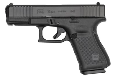Glock 19 Gen5 9mm 10-Round Pistol with Front Slide Serrations - $549.99 (Free S/H on Firearms)