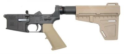 PSA AR-15 Complete Classic Shockwave Pistol Lower, Flat Dark Earth - No Magazine - $149.99 + Free Shipping