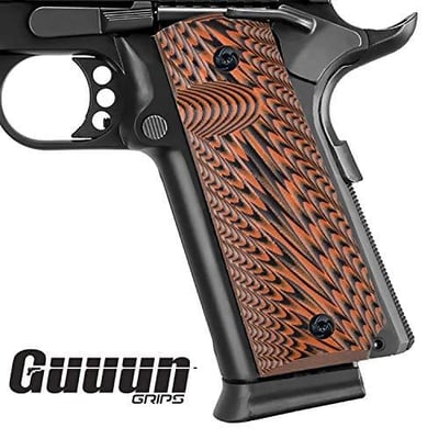 Guuun G10 Grips For 1911 - 6 color options - $14.95 with Coupon "EJOYLIFE" (Free S/H over $25)