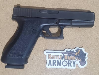 Used Police Trade-In Glock 17 Gen 2, 9mm, 4" Barrel, 1- 17rd Magazine, Pistol - $329.99 