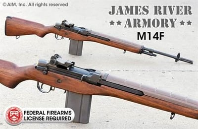 JAMES RIVER ARMORY M14F .308 (7.62x51) Rifle - $1999.95 + FREE shipping