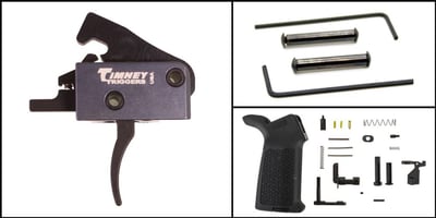 Trigger Upgrade Kit: Timney Impact AR Trigger + Aero Precision M4E1 MOE Lower Parts Kit Minus FCG - Black + Kaw Valley Precision AR-15 Anti-Walk Pin Kit - Set of (2) .154 - $189.99 (FREE S/H over $120)