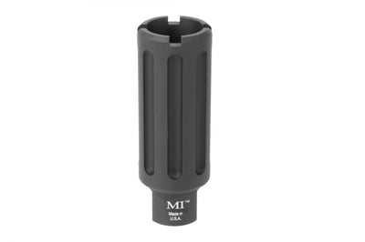 Midwest Industries Fluted Aluminum Flash Can - 1/2x28 - $26.14