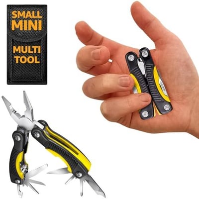 Mini Multitool Knife 12 in 1 Small Pocket Multi Tool with Knife and Pliers - $8.99 + FREE Shipping