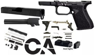 Combat Armory Stripped Pistol Lower / Frame For Gen 3 Glock 19/23/32 + Glock  19 LPK w/ Billet Trigger - AR15Discounts