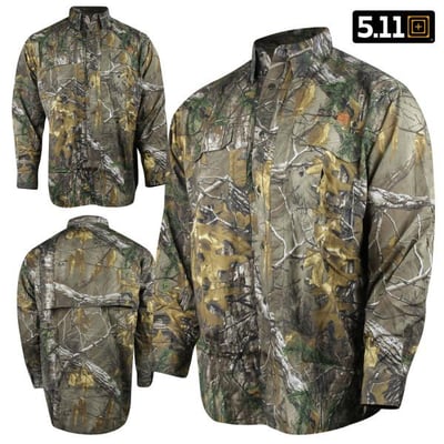 5.11 Realtree Xtra Long-Sleeve Taclite Pro Shirt (Medium) - $7 (Free S/H over $25)