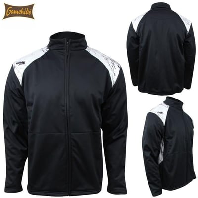 Gamehide Pistol River Softshell Jacket Black/Naked North Snow (L, XL, 2XL) - $9.69 (Free S/H over $25)