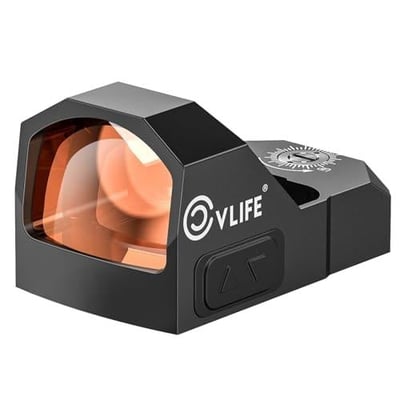 CVLIFE WolfCovert Multiple Reticle Red Dot (Compatible with RMR) Motion Awake 2 MOA Dot 32 MOA Circle with Adapter Plate for MOS & 21mm Picatinny Base - $81.89 w/code "IDDBJ7QU" + 10% off Prime discount (Free S/H over $25)