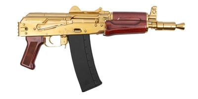 Soviet Arms 5.56 Krink 24K Gold Plated Pistol w/ Plum Gloss Furniture - $3499.99