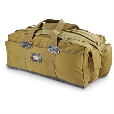 Israeli Military-style Mossad Tactical Duffel Bag Khaki - $44.09 (Buyer’s Club price shown - all club orders over $49 ship FREE)