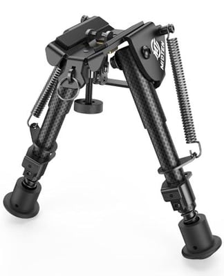 50% off MidTen Rifle Bipod 6-9 Inches, Lightweight Shooting Sling Stud Bipod, Heavy Duty Non-Slip Feet for Hunting w/code JDBPCV8L - $8.99 + FREE Shipping