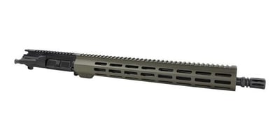 16" 5.56 Gov / SOCOM Mid length M-LOK AR 15 Upper (OD Green) - $329.95 