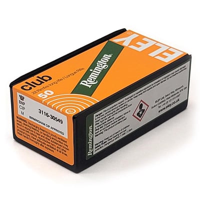 Remington/Eley Club 22 LR 40 Grain LRN 50 Rounds - $8.45