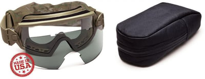 Smith Optics Tactical Ballistic UVA Goggles Field Kit w/Molle Compatible Pouch - $9.98
