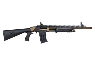 Boundkraft Defender 20" Pump 12ga 5rd Shotgun, FDE - $189.99