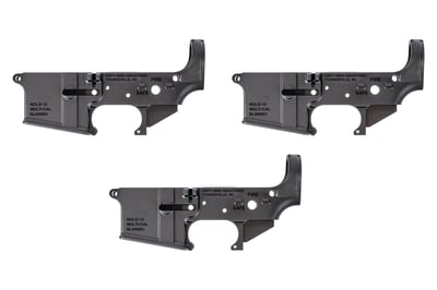 Dirty Bird NOLO AR-15 Stripped Forged Lower Receiver - 3 Pack - $149.95 