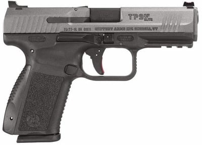 Canik TP9SF Elite Tungsten Grey / Black 9mm 4.19" Barrel 10-Rounds - $292.67 (Add To Cart)