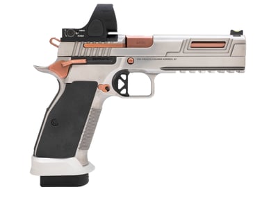 Cajun Gun Works - Dan Wesson DWX 9mm 4.9" 21rd Pistol w/ Trijicon SRO 2.5 MOA Optic, USED - $4999 