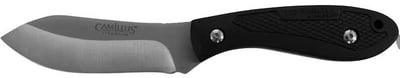 Camillus Crosstrail Skinner Fixed Blade Knife 4.25" Skinner 420 Satin Blade Polymer Handle Black - $7.99 (Free Shipping on $100+ Orders)
