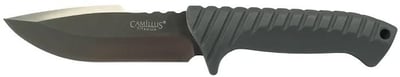 Camillus Outdoorsman Fixed Blade Knife 4.5" Drop Point 440 Satin Blade Polypropylene Handle Gray - $6.99 (Free Shipping on $100+ Orders)