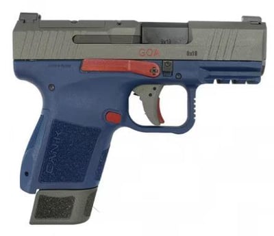 Canik Mete MC9 GOA Limited Edition Micro Compact 9mm Pistol, 15+1,3.18" Bbl, Optic Ready, Full Accessory Pkg, GOA Edition - $375 99 